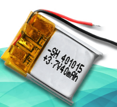 BA3704 - Bateria de Litio cuadrada PL 401015 3.7v - 40ma