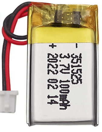 BA 371 - Bateria de Litio cuadrada PL 351525 3.7v - 100ma