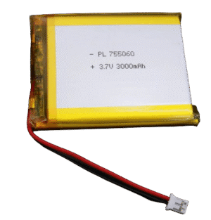BA 3730 - Bateria de Litio PL 755060 cuadrada 3.7v - 3ah