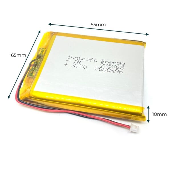 BA 3750 - Bateria de Litio cuadrada PL 955465 3.7v - 5ah