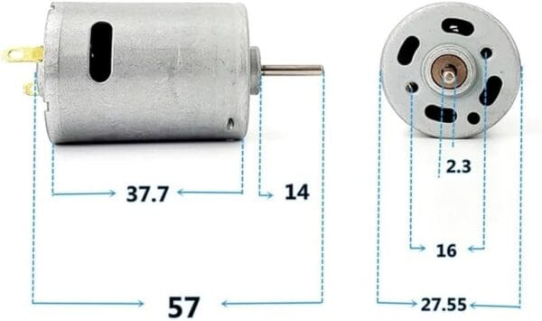 MOT02 - Motor DC 3.7V-7.4V