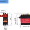 MOT1003 - Servo Motor de alto torque 20Kg