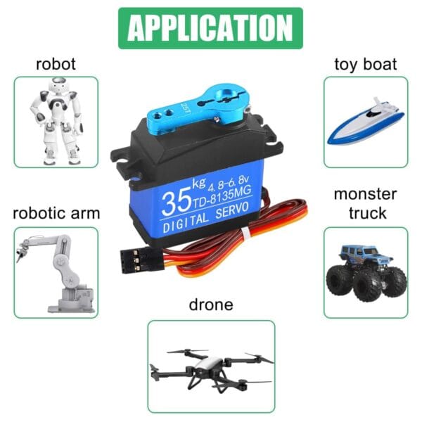 MOT1004 - Servo Motor de alto torque 30Kg