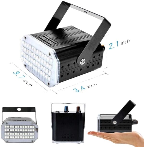 LA100C - Strober 48 led 18w 110vol RGB (multicolor)