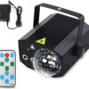 LA212D - Juego de luces estroboscopica con laser con bola