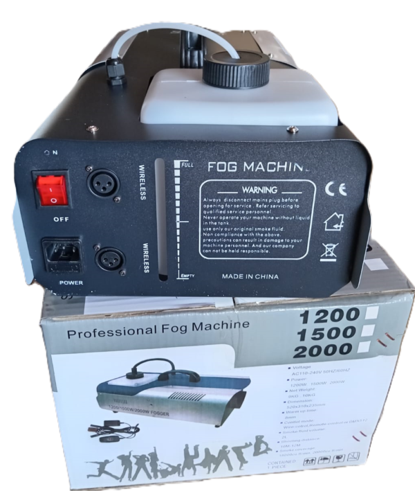 MH303 - Maquina de Humo 1500w - Control  remoto