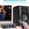 AMP1003 - Amplificador de audio 2,0, USB, TF, RCA, FM radio, bluetooth, mic, control 150W