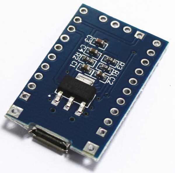 AR1009 - Tarjeta de desarrollo STM8S003F3P6 conector V8