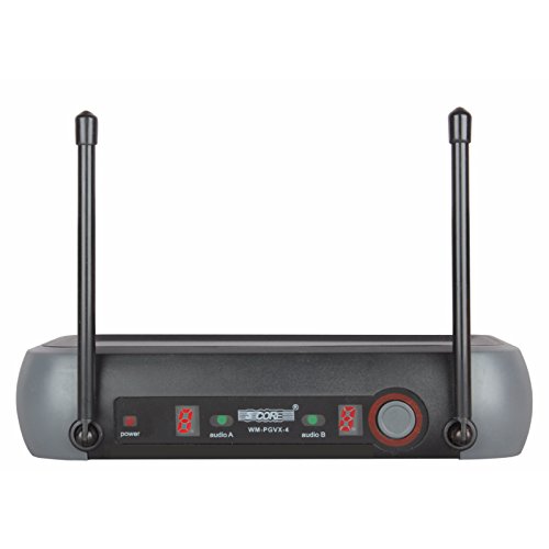Version 1.0.0 MA204A - Micrófono Inalámbrico Doble 5 Core PGVX4