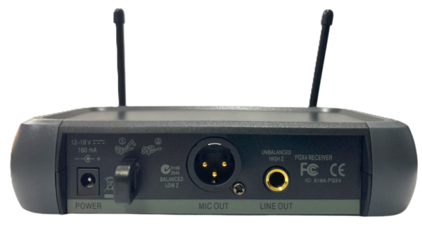 MA204 - Micrófono Inalámbrico VHF Genérico