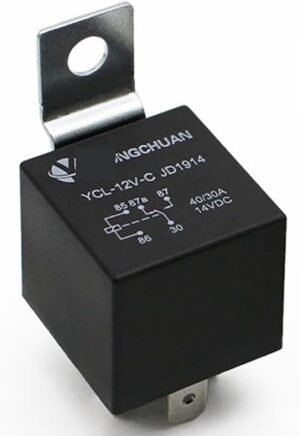 RL1230 - Revelo automotriz 5 pines - "silla" 40a - 12v - 5p
