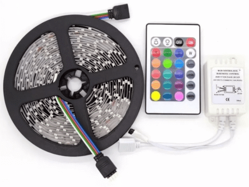 3528RGB+ Kit luces LED 5mtr 3 colores