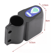 AL201 - Alarma bicicleta ED-381 control, Tamaño Empaque: 11 x 10.5 x 5 cm, sonido de 120dB