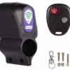 AL201 - Alarma bicicleta ED-381 control, Tamaño Empaque: 11 x 10.5 x 5 cm, sonido de 120dB