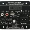 AM2700 - Tarjeta amplificadora para cabina de sonido 250w - Control remoto