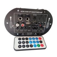 AM2700 - Tarjeta amplificadora para cabina de sonido 250w - Control remoto