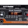 AMP1002 - Amplificador de audio 2.0, USB, TF, RCA, FM radio, bluetooth, mic, control 120w