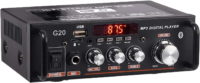 AMP1004 - Amplificador de audio 2.0, USB, TF, RCA, FM radio, bluetooth, mic, control 30W