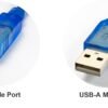 AR1000A - Cable USB - Print de sincronización de datos para Arduino