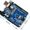 AR1001A - Tarjeta Arduino UNO R3, ATmage328P chip SMD Sin/Cable