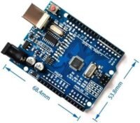 AR1001A - Tarjeta Arduino UNO R3, ATmage328P chip SMD Sin/Cable