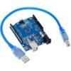 AR1001A - Tarjeta Arduino UNO R3, ATmage328P chip SMD Sin/Cable