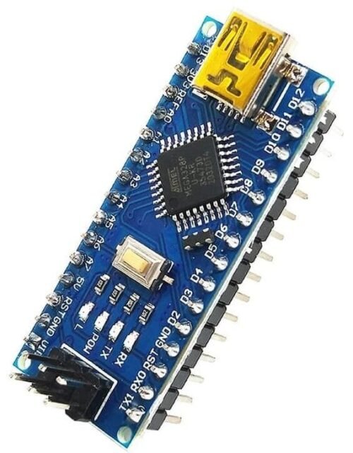 AR1002A - Arduino NANO, Atmega328P Sin/Cable