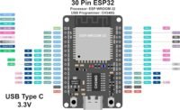 AR1008 - Arduino ESP32 CH340 Placa de desarrollo tipo C