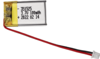 BA 371 - Bateria de Litio cuadrada PL 351525 3.7v - 100ma
