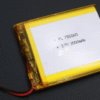 BA 3730 - Bateria de Litio PL 755060 cuadrada 3.7v - 3ah