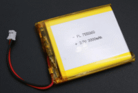 BA 3730 - Bateria de Litio PL 755060 cuadrada 3.7v - 3ah