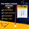 BA 375 - Bateria de Litio cuadrada PL503035 3.7v - 500ma