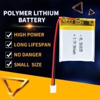 BA 375 - Bateria de Litio cuadrada PL503035 3.7v - 500ma
