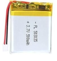 BA 375 - Bateria de Litio cuadrada PL503035 3.7v - 500ma
