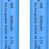 BA3712B-A - Batería Litio 18650 3500ma sin pin