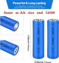 BA3714 - Bateria Litio 14500 AA 800ma con pin