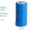 BA3715 - Bateria de Litio 16340 1300ma con pin