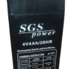 BA44 - Bateria recargable 4v - 4ah