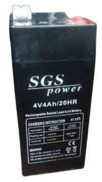 BA44 - Bateria recargable 4v - 4ah