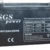 BA612 - Bateria recargable 6v - 12ah