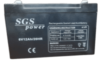 BA612 - Bateria recargable 6v - 12ah