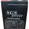 BA64 - Bateria recargable 6v - 4ah