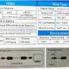 BALUN - UTP Vídeo Balun analógico de presión 2MP