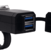 CUSB-H2 Cargador USB QC3.0 para motocicleta IP67