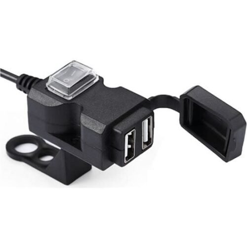 CUSB-H3 CARGADOR DOBLE USB 12V IMPERMEABLE IP67