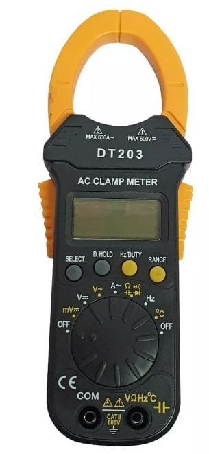 DT203 - Pinza Voltiamperimetrica