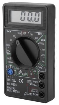 DT830D - Multímetro Digital DT-830D con buzzer voltaje AC: 200V-750V