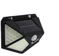 GR54A - Lampara solar de pared 100 leds