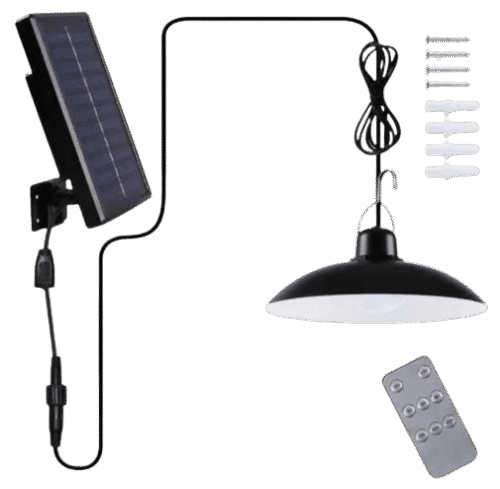 GR54D - Lampara solar de colgar C/Control