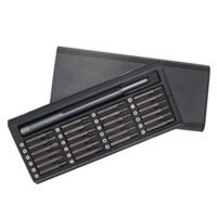 KIT09 - Estuche y Puntas magnéticas para  reparación de celulares 25pcs